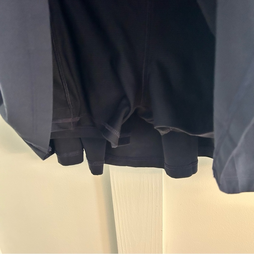 Athleta girl Navy pleated elastic waist tennis skirt - Picture 3 of 3